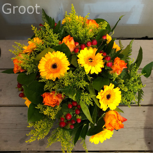 Geel Bandola Boeket