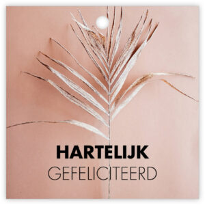 Hartelijk Gefeliciteerd