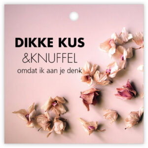 Dikke kus en knuffel