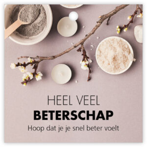 Beterschap!