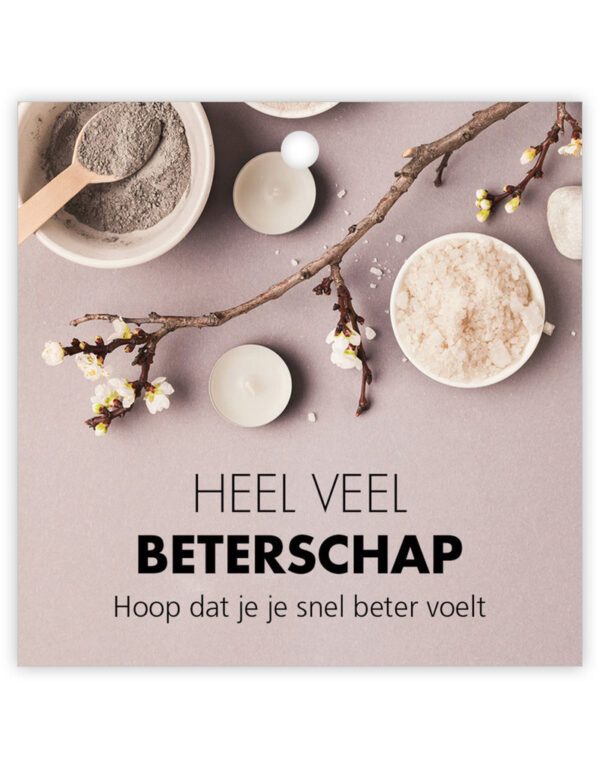 Beterschap!