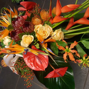 Rouwstuk Strelitzia
