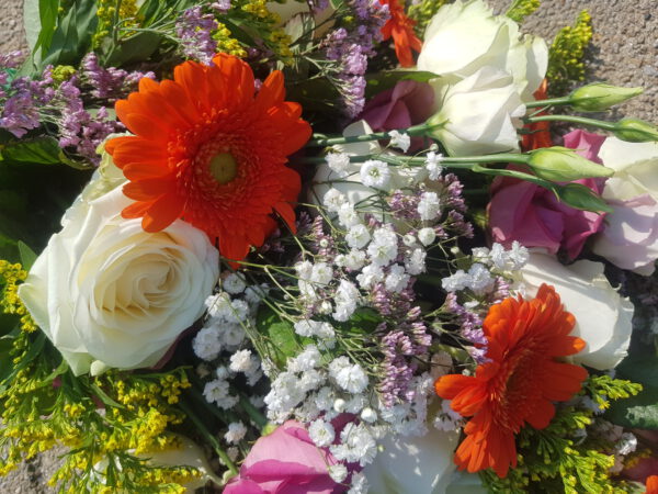 Boeket Rouw Veldbloemen - Afbeelding 2