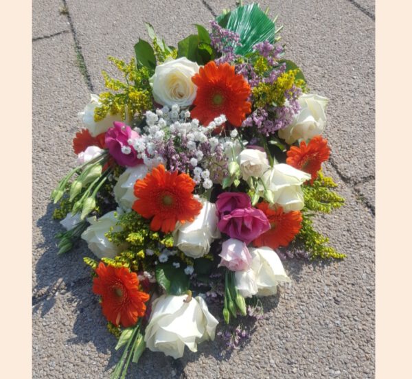 Boeket Rouw Veldbloemen