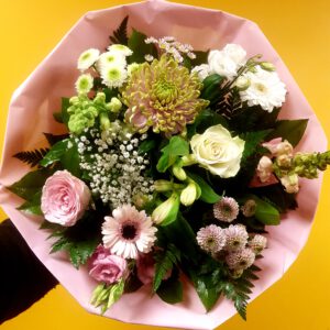 Boeket Wit-Roze