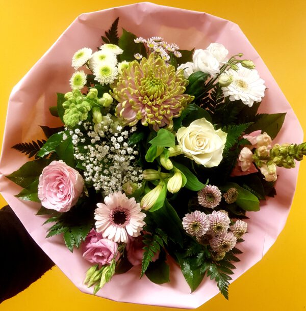 Boeket Wit-Roze