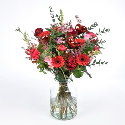 Boeket Fleurieus met Hart